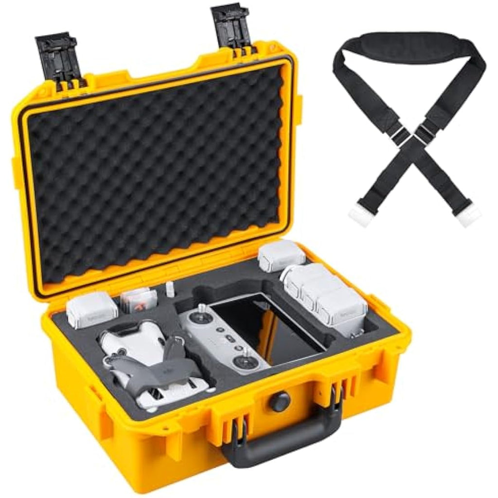 Lykus Titan MM410 Waterproof Hard Case for DJI Mini 4 Pro & Mini 3