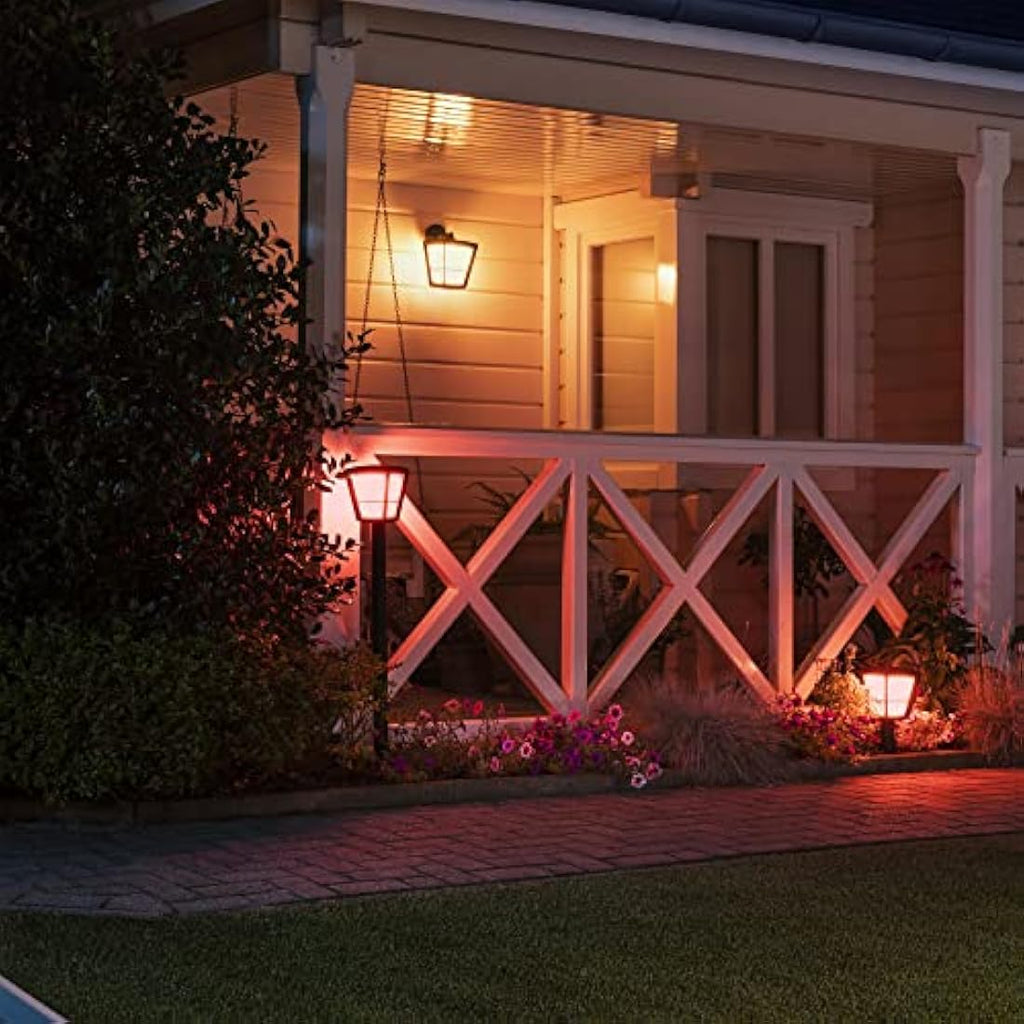 Philips Hue Econic Smart LED Garden Pedestal | White & Color Ambiance