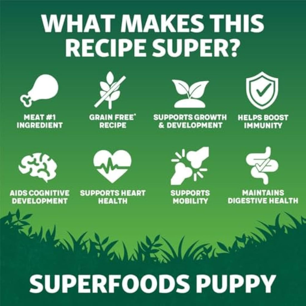 Harringtons Superfoods Puppy Grain Free Chicken Dry Dog Food - 10kg