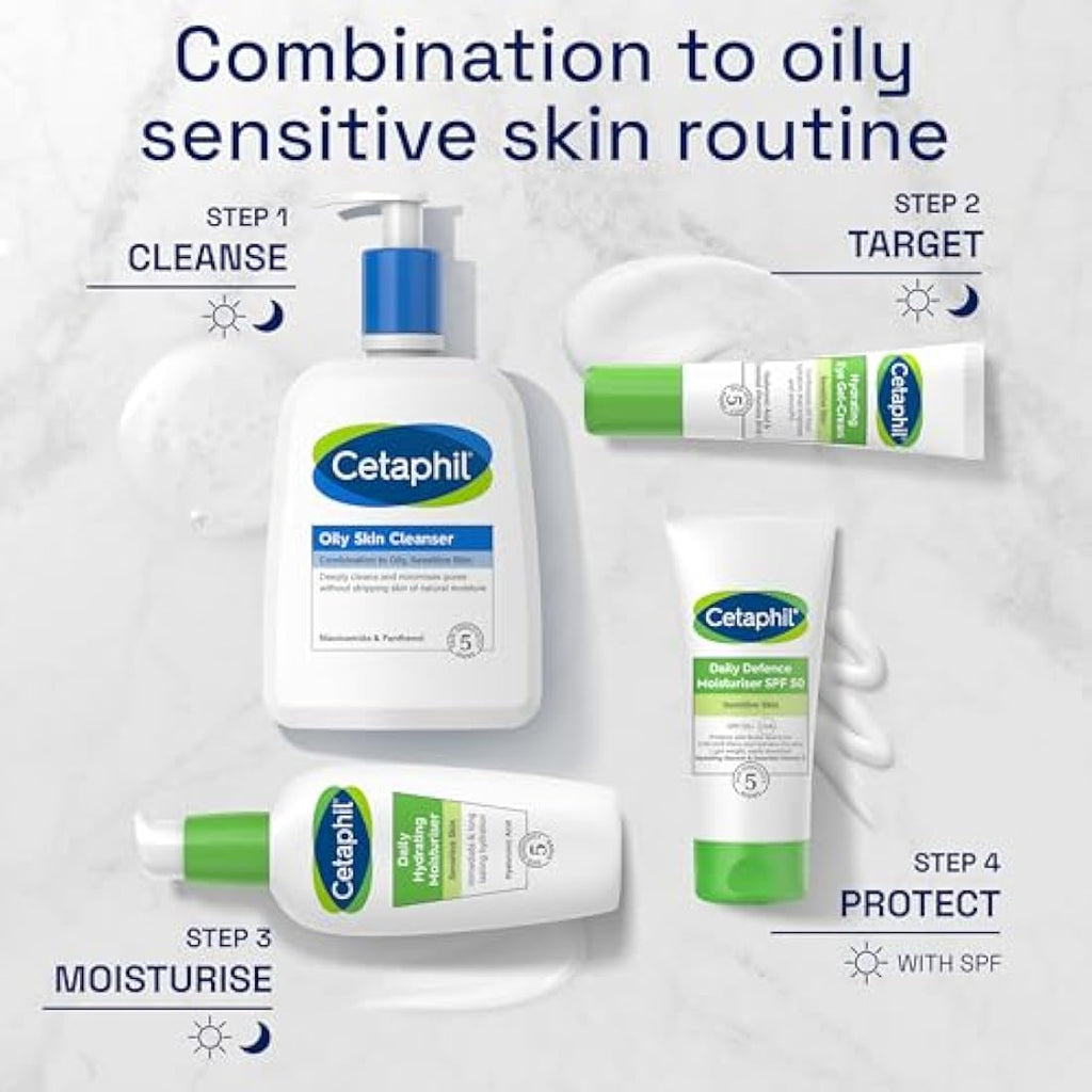 Cetaphil Oily Skin Cleanser | Face Wash with Niacinamide - 473ml
