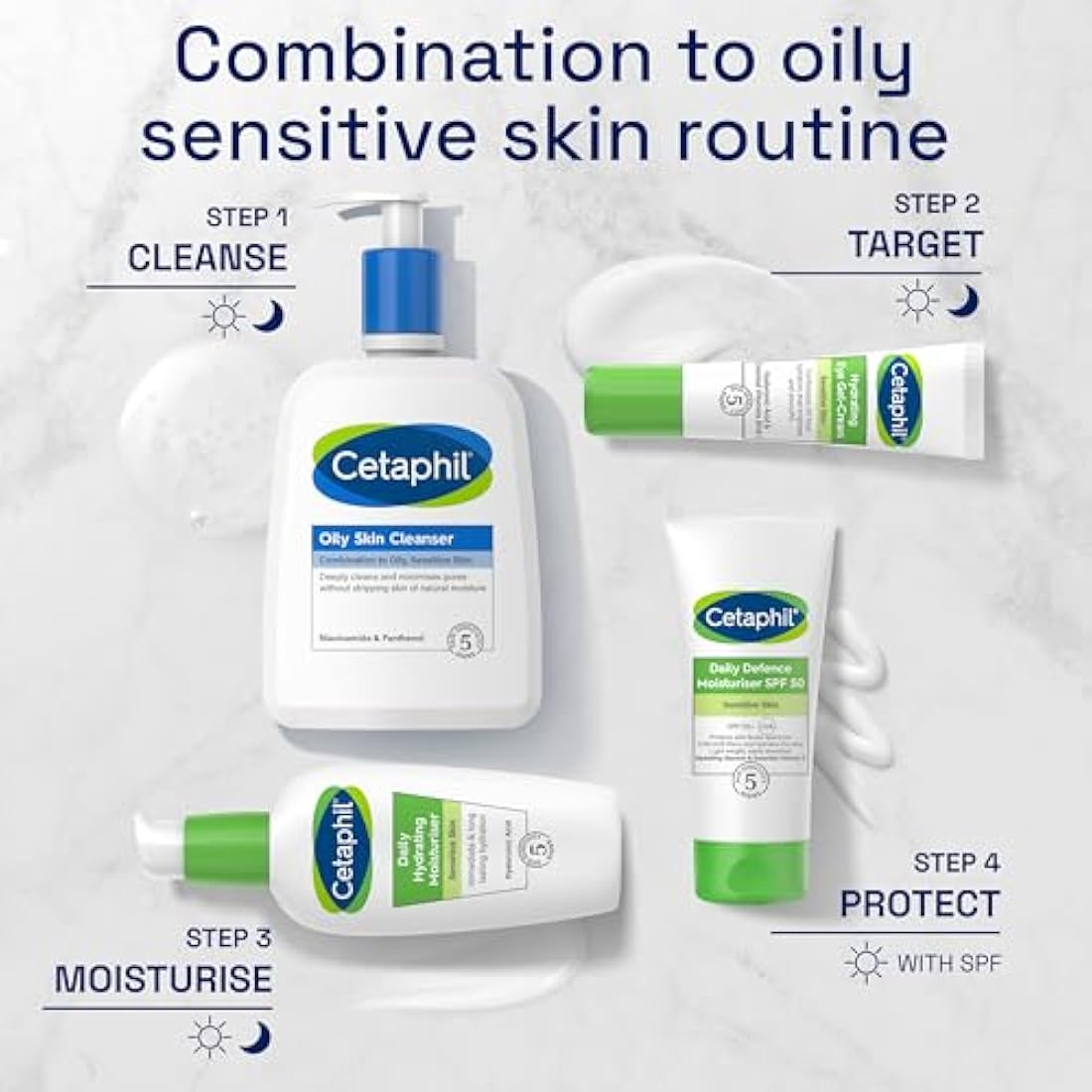 Cetaphil Oily Skin Cleanser | Face Wash with Niacinamide - 473ml