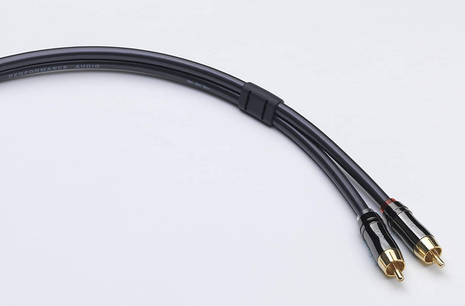 QED Performance Audio RCA Cable – 1m Graphite Gold-Plated Interconnect