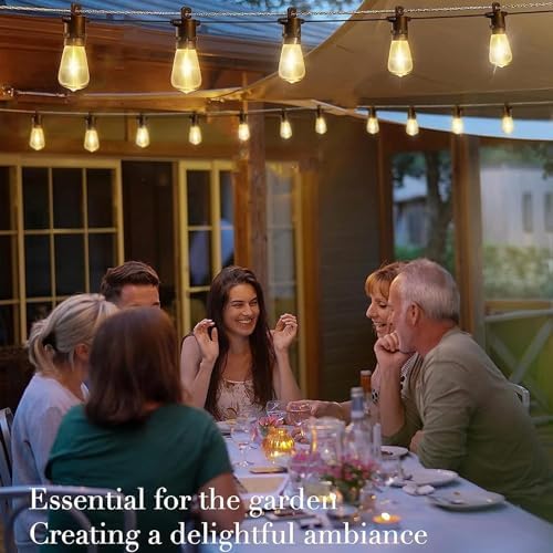 30M Outdoor Festoon Lights | IP65 Waterproof 32 LED Bulbs