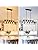 5-Light Linear Farmhouse Chandelier – Rustic Wood Grain Metal