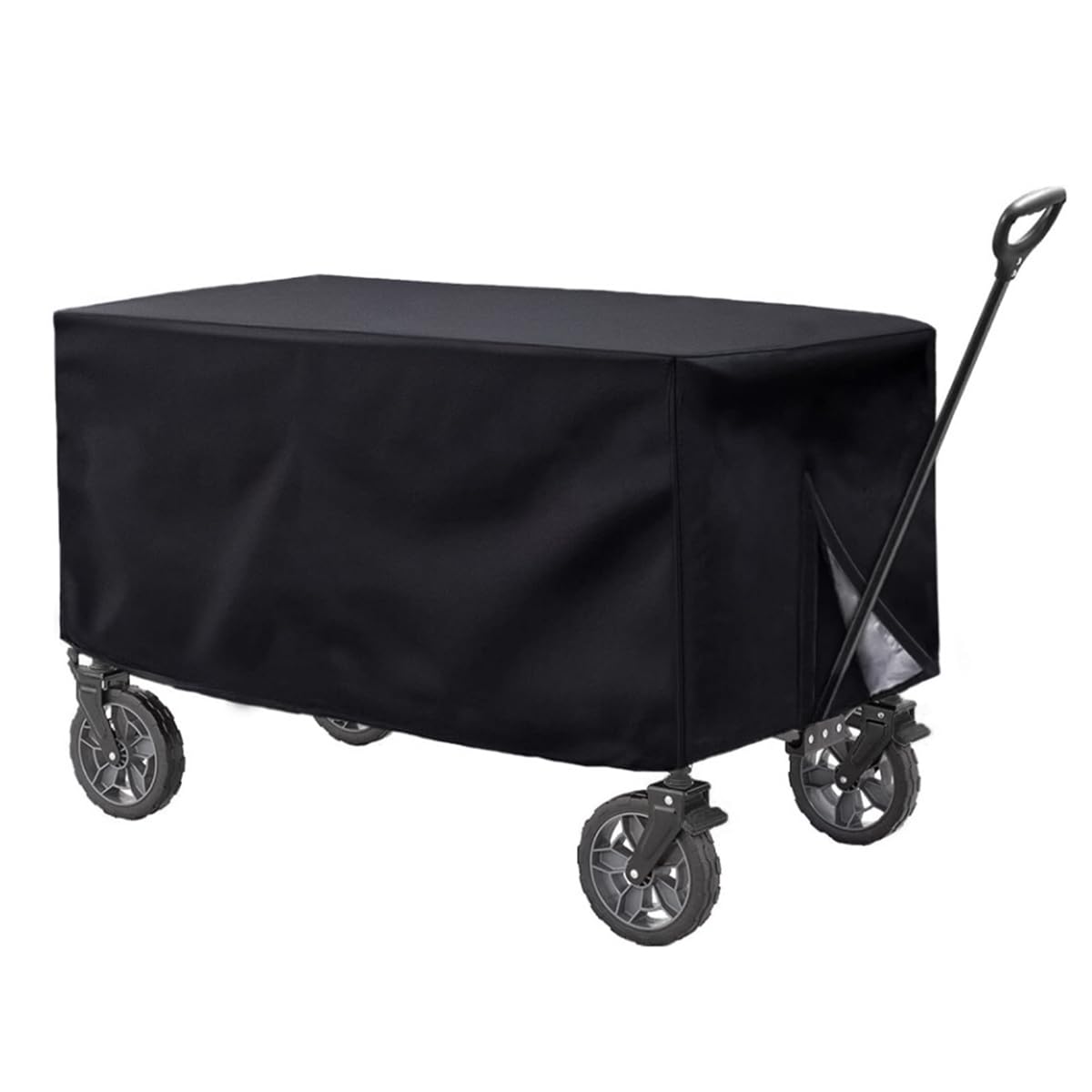 VOANZO Foldable Wagon Camping Trailer Cover, 420D Thickened Oxford Cloth Cover For Camping Trolley,Outdoor Waterproof 97x56x51cm 420D - image 1
