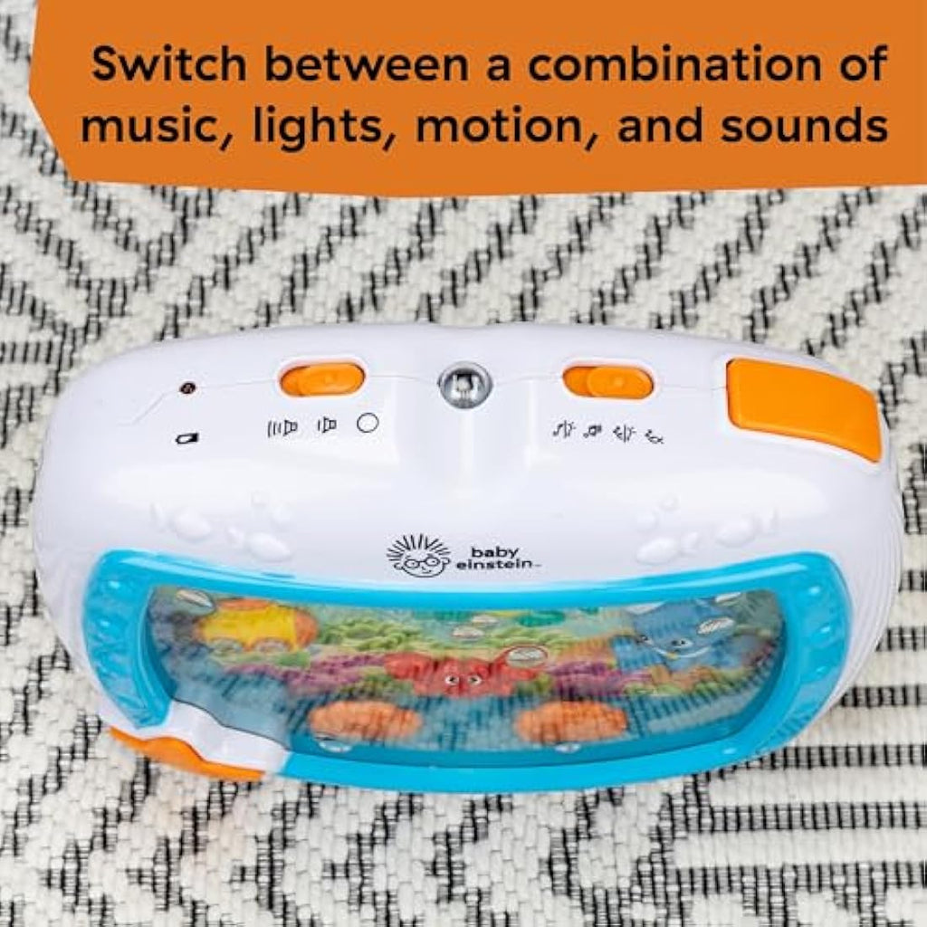 Baby Einstein Sea Dreams Soother - Crib Toy Sleep Aid with Remote Control