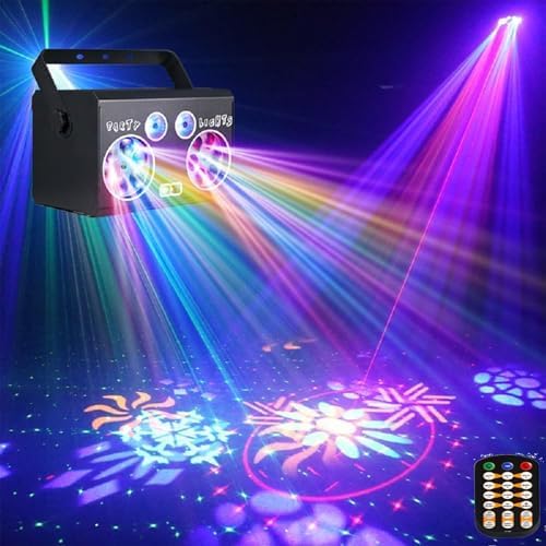 Boricalat 16-Eye LED Stage Lights | DMX512 Sound Activated DJ Strobe