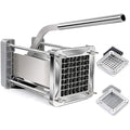 Sopito Stainless Steel French Fry Cutter | Potato Chipper with 2 Blades