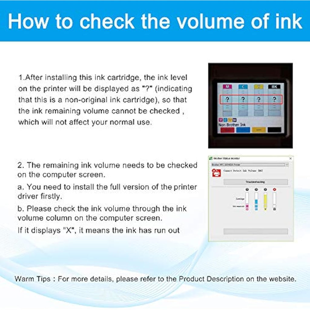 LCL Compatible LC3237XL Ink Cartridges (4-Pack) for Brother MFC-J6945DW