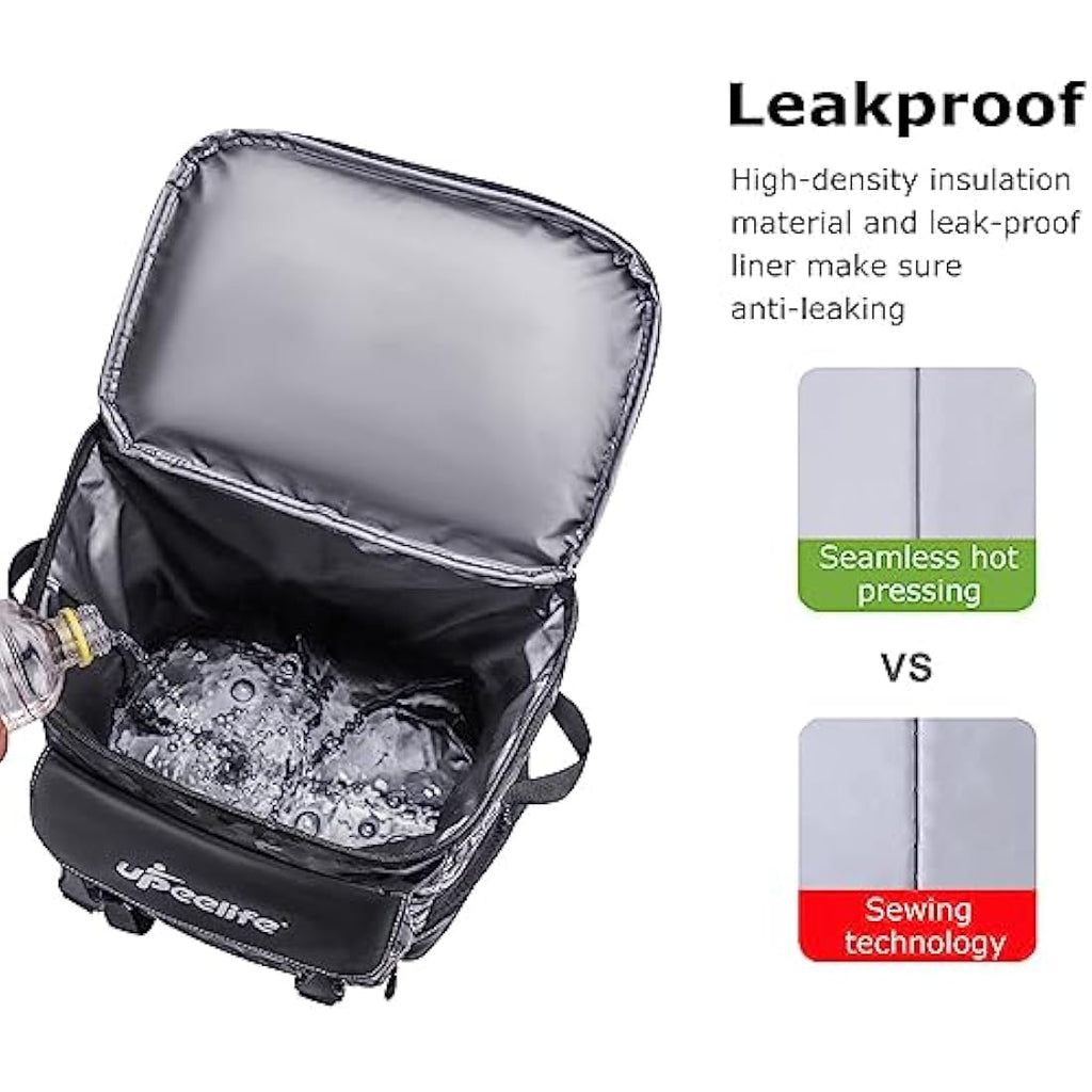 Upeelife 30L Insulated Cooler Backpack – Leakproof 42-Can Picnic Bag