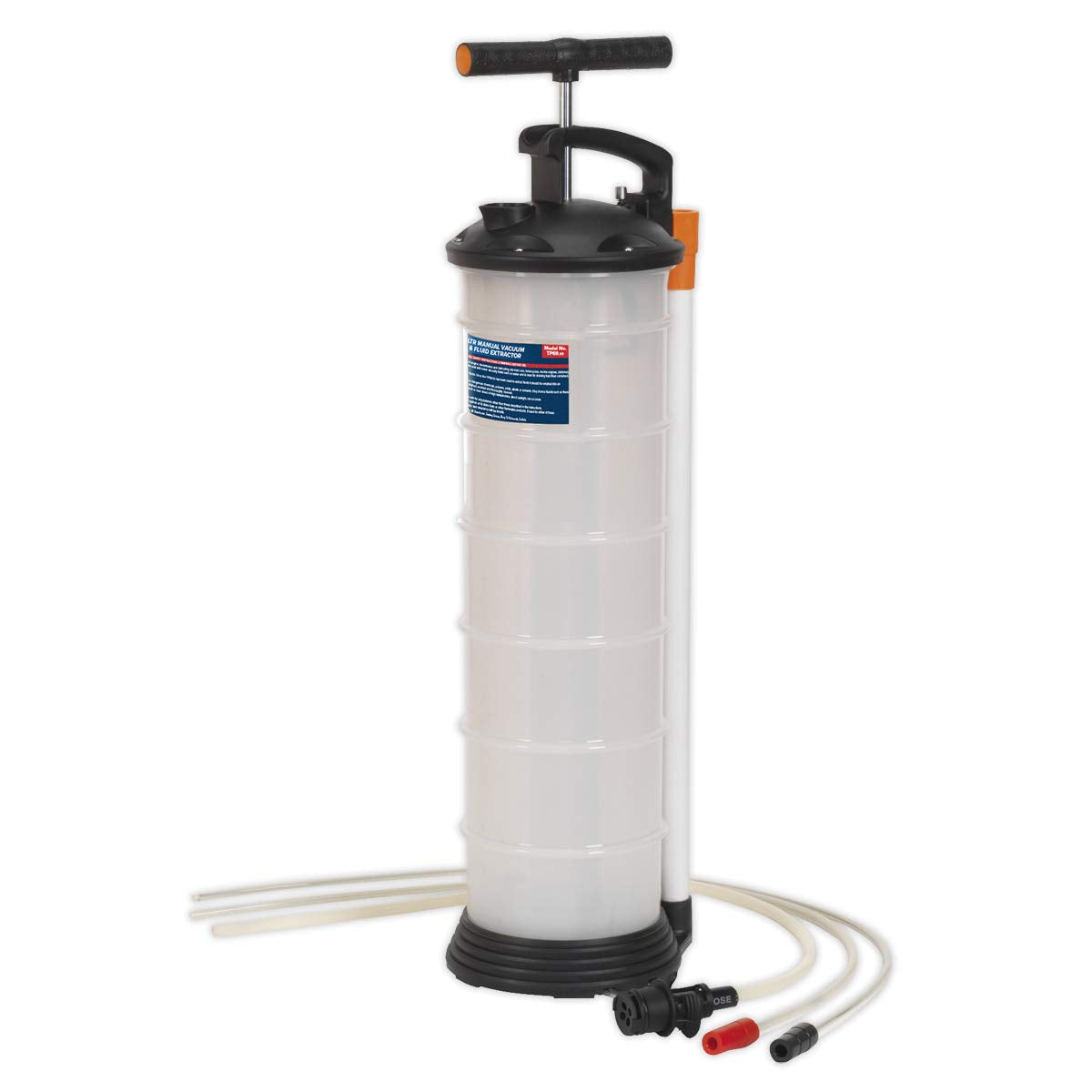 Sealey TP69 6.5L Vacuum Oil and Fluid Extractor - Manual Pump