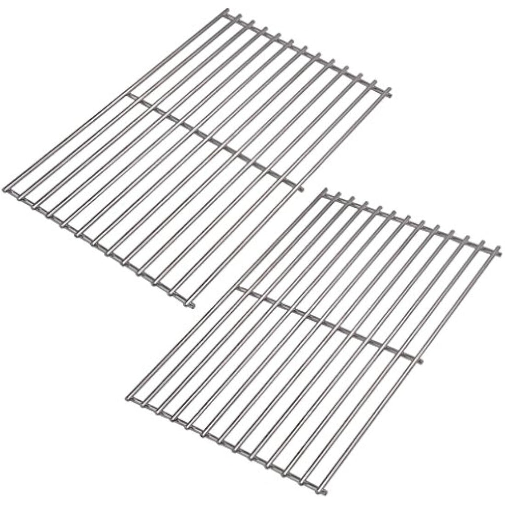 Onlyfire Stainless Steel BBQ Cooking Grates for Tepro Toronto, 2-Pack