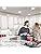 LAMPAOUS Dimmable Under Cabinet LED Lights | 6000K Cool White 6-Pack