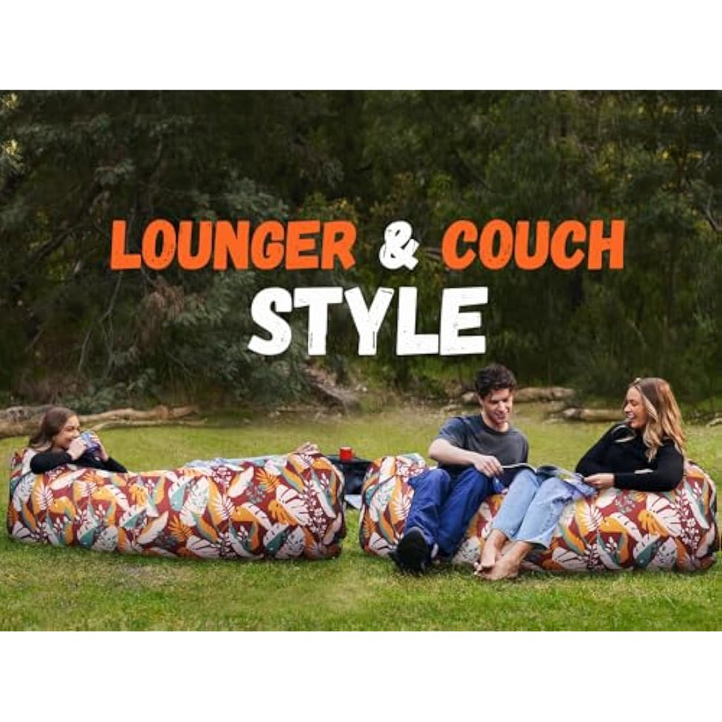 WEKAPO Inflatable Lounger Air Sofa – Portable Waterproof Hammock