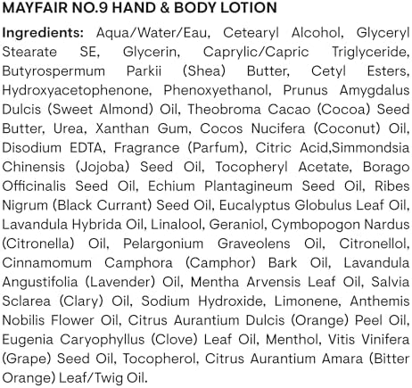 ELEMIS Mayfair No.9 Hand & Body Lotion and Nourishing Shower Cream 300ml