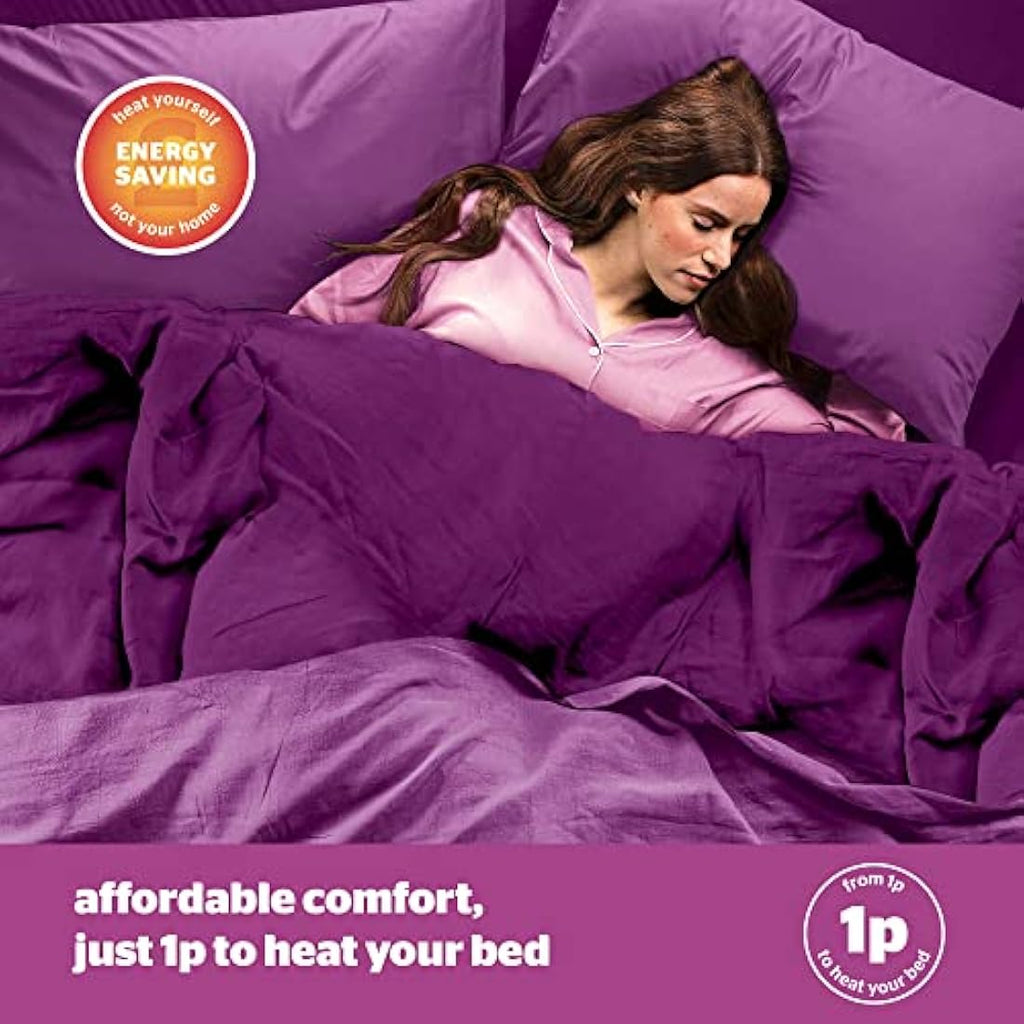 Silentnight Teddy Fleece King Electric Blanket – 3 Heat Settings