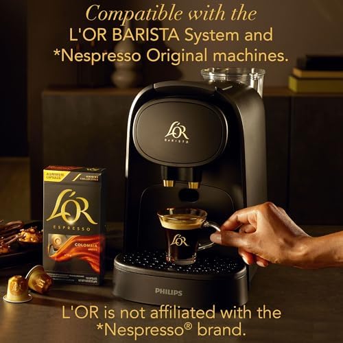 L'OR Espresso Vanilla Coffee Capsules - 100 Aluminium Pods Bulk Pack