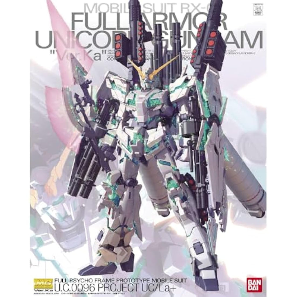 Gundam MG 1/100 RX-0 Full Armor Unicorn Ver.Ka Model Kit - 18cm