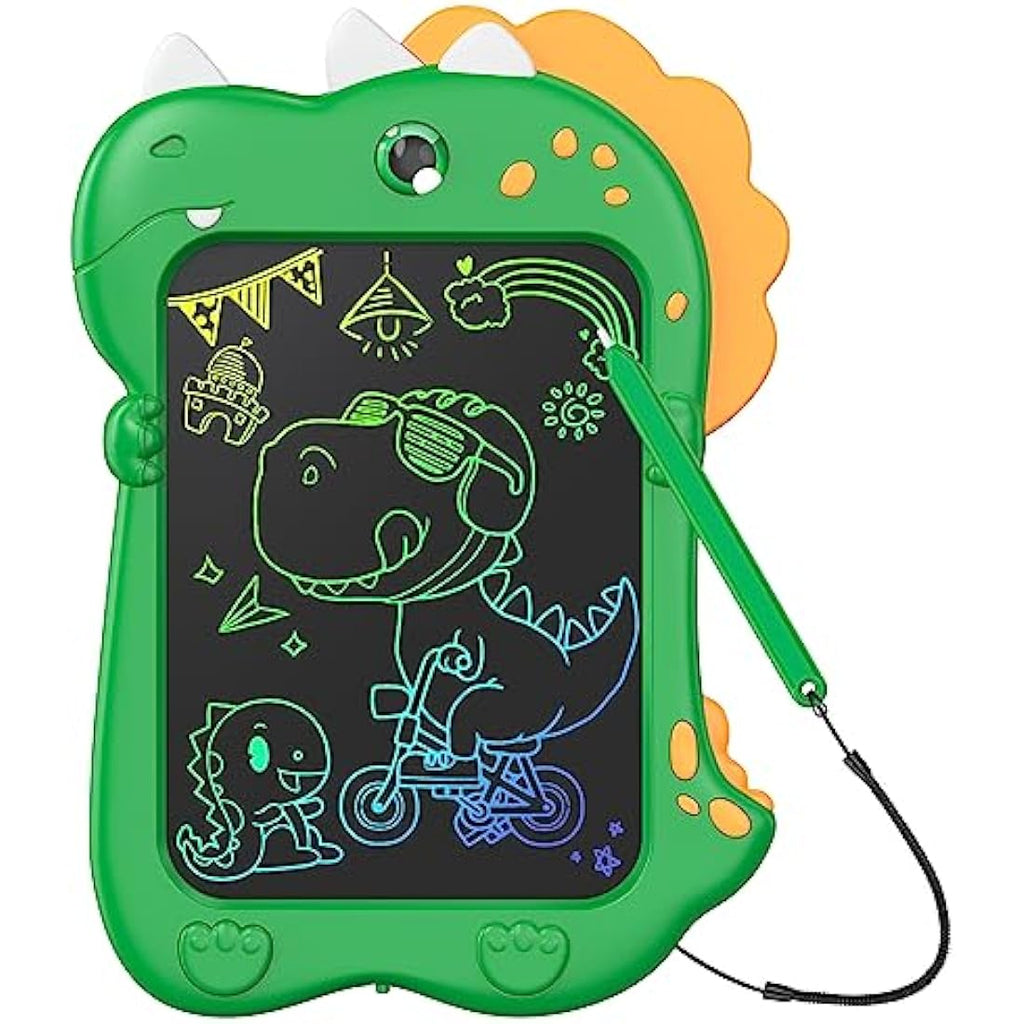 Kizmyee 8.5" LCD Writing Tablet | Dinosaur Doodle Board for Kids