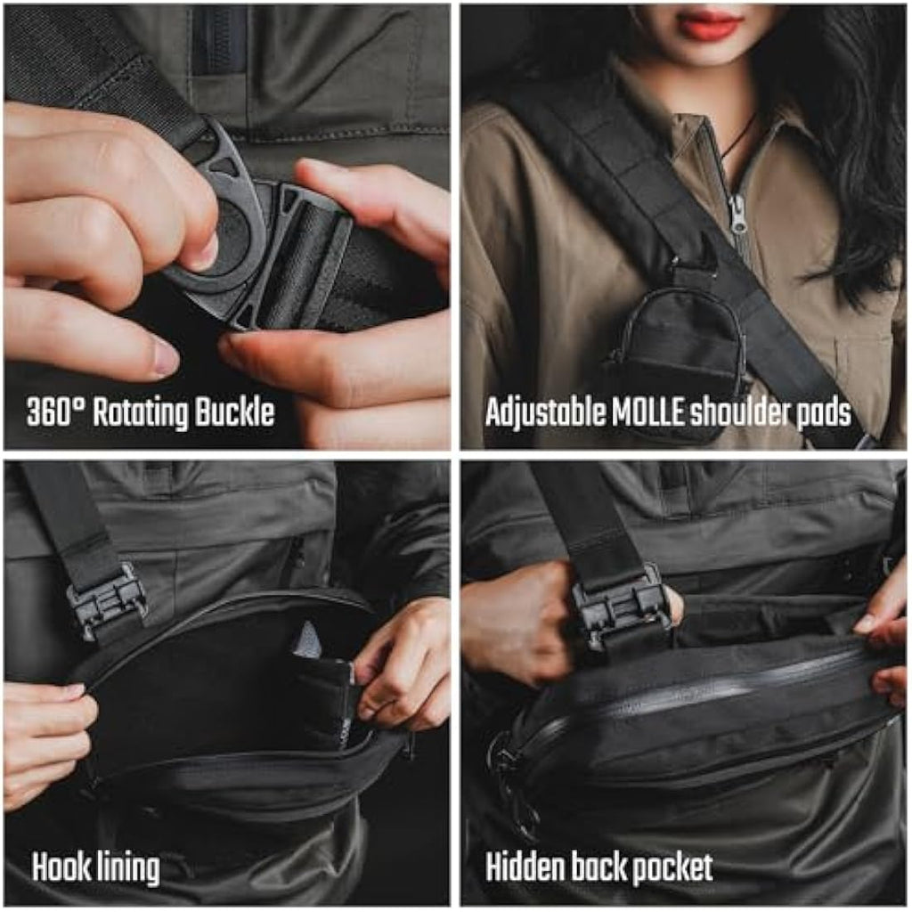 Cache L3 EDC Sling Bag – Lightweight Nylon Tactical Daypack