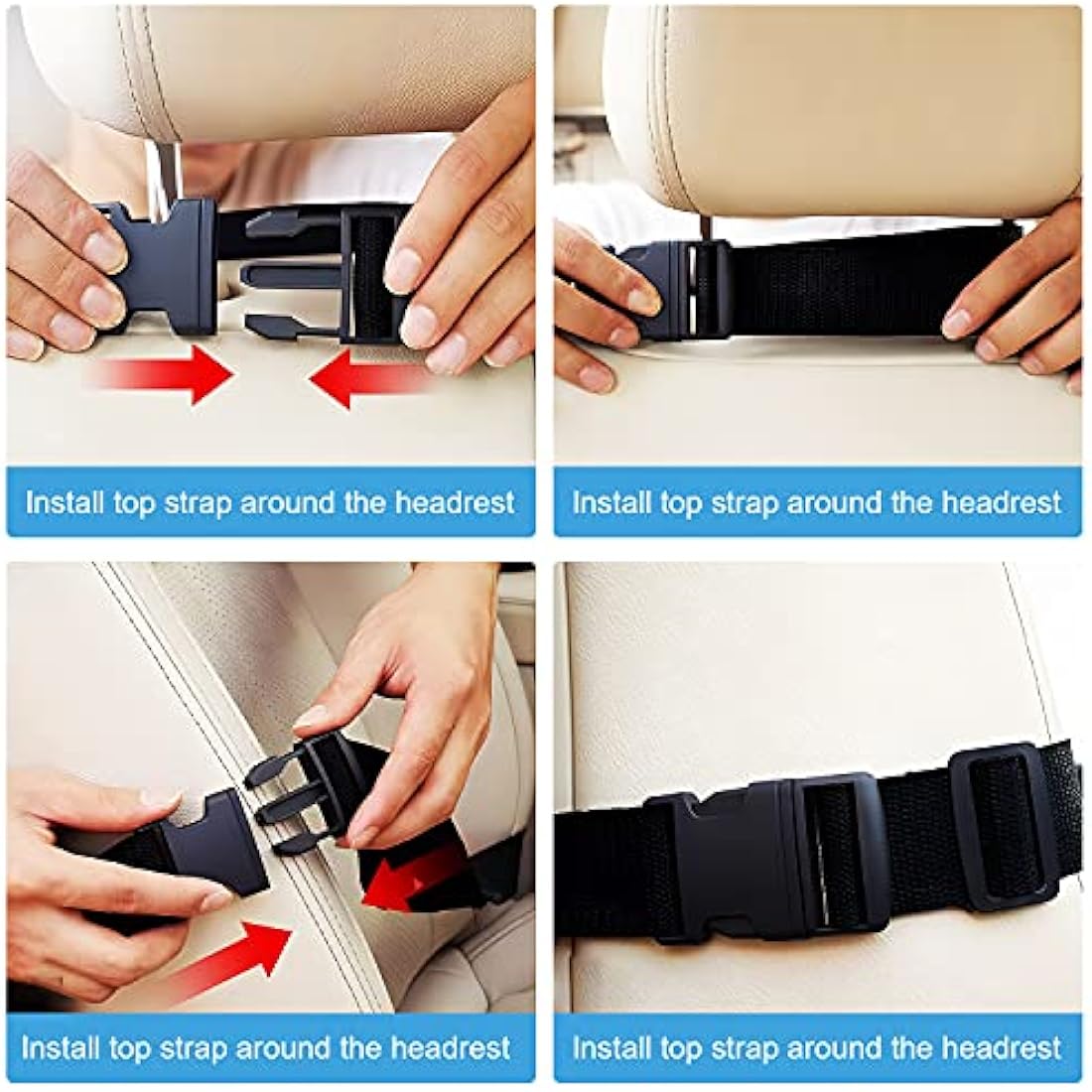AiQInu Car Back Seat Organiser | Waterproof Oxford Cloth Protector