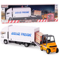 Toyland Scania Cargo Truck and Forklift Set – 1:48 Scale Diecast Toy