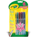 Crayola Glitter Gel Pens – Assorted Colours for Arts & Crafts (6 Pack)