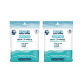 Endure Rinse Free Bath Sponges | Aloe Vera Body Wash Wipes | 50 Pack