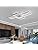 Diossad Modern LED Ceiling Lamp – Dimmable Flush Mount Chandelier with Remote