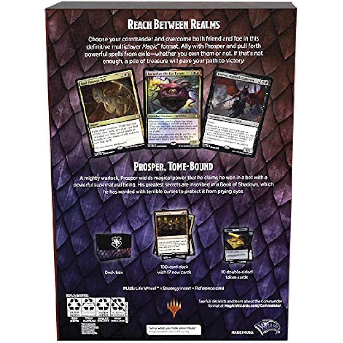 Magic: The Gathering Planar Portal Commander Deck - Red-Black MTG
