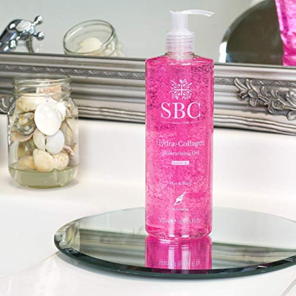 SBC Skincare Marine Collagen Gel 500ml – Hydrating Face & Body Moisturiser