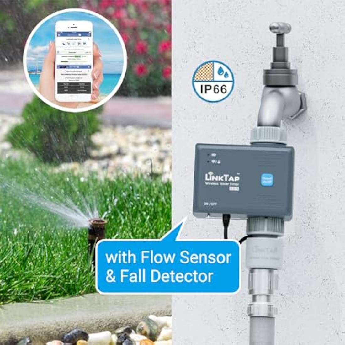LinkTap G2S Smart Water Timer – Weather-Adaptive Zigbee Irrigation