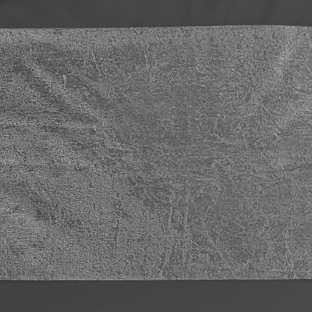Jolof Store Velvet Cuff Charcoal Grey King Duvet Cover Bedding Set