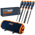 Presch 5-Piece Metal File Set with Bag – Carbon Steel Hand Tools