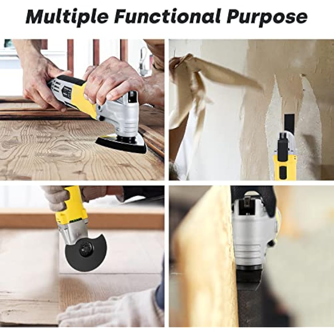 Enventor 300W Oscillating Multi Tool | 6 Variable Speeds with 28 Accessories