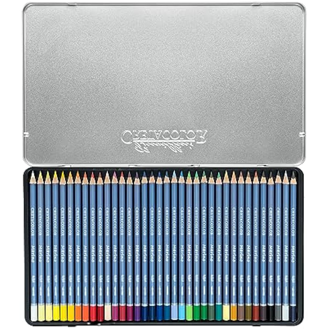 Cretacolor Marino Watercolour Pencils - 36 Water-Soluble Artist Pencils