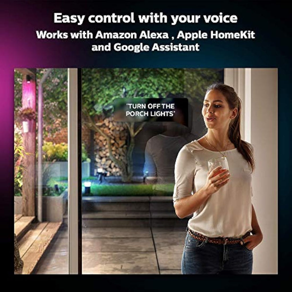 Philips Hue Outdoor Lightstrip – 2M Smart RGB LED Garden Lighting