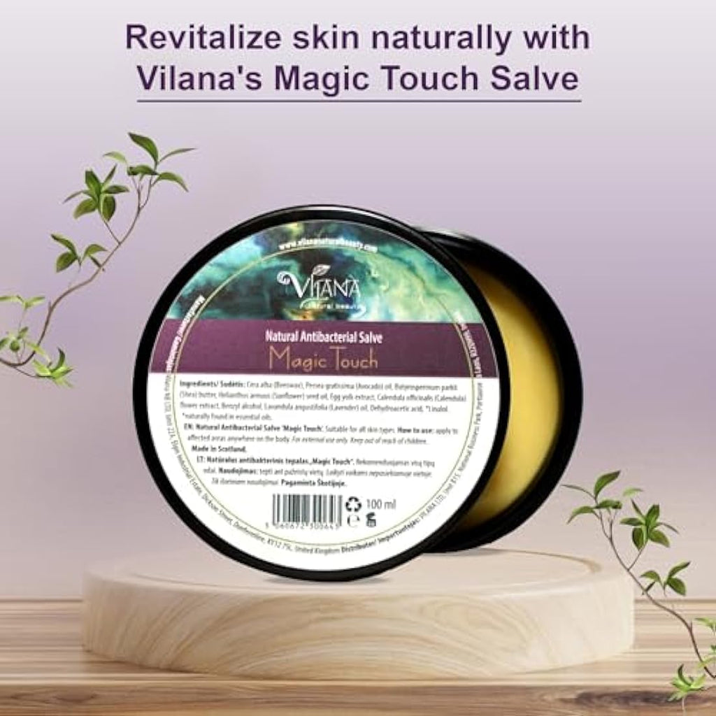 Vilana Magic Touch Natural Antibacterial Salve - Healing Balm 100ml (Pack 2)