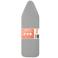 Jolof Store Ironing Board Cover – 100% Cotton with 7mm Padding, Grey