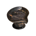 Jolof Store Ceramic Leaf Soap Dish – Marble Pattern Self-Draining Holder