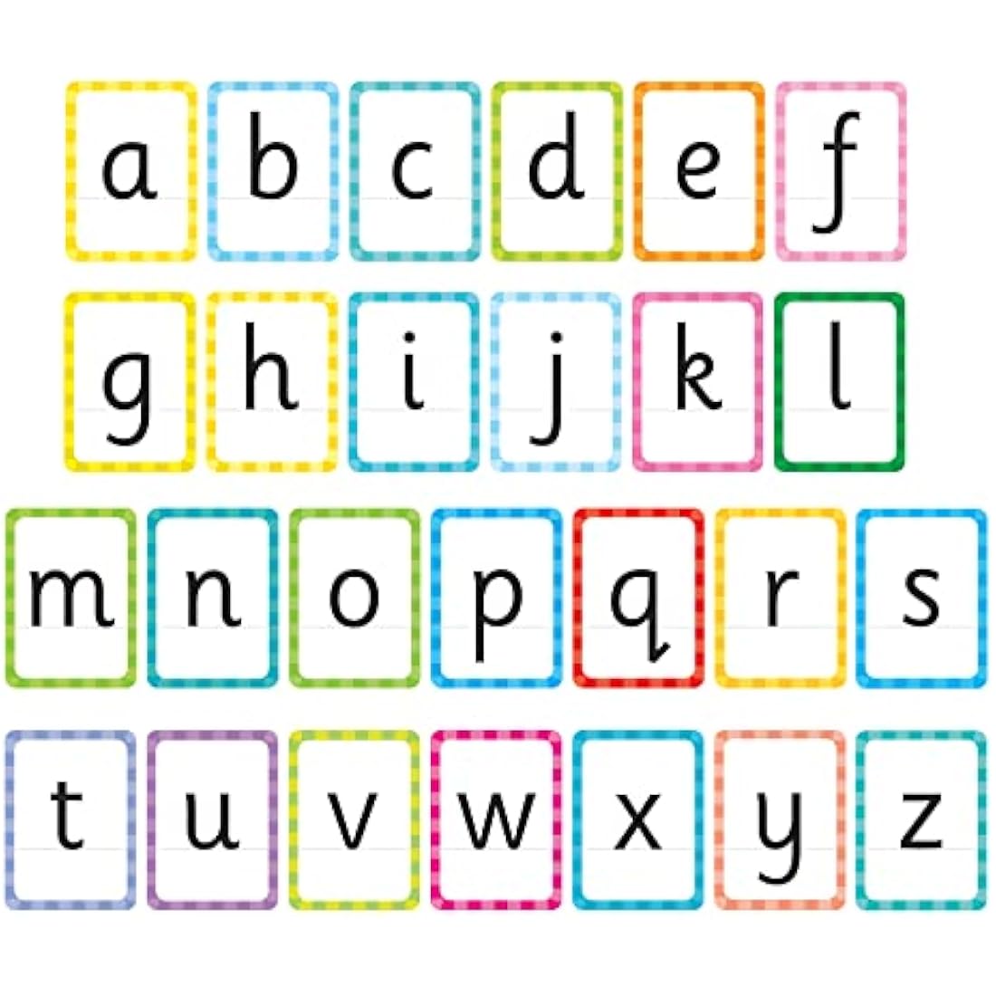 Orchard Toys Alphabet Flashcards | Double-Sided Phonics Cards for Kids