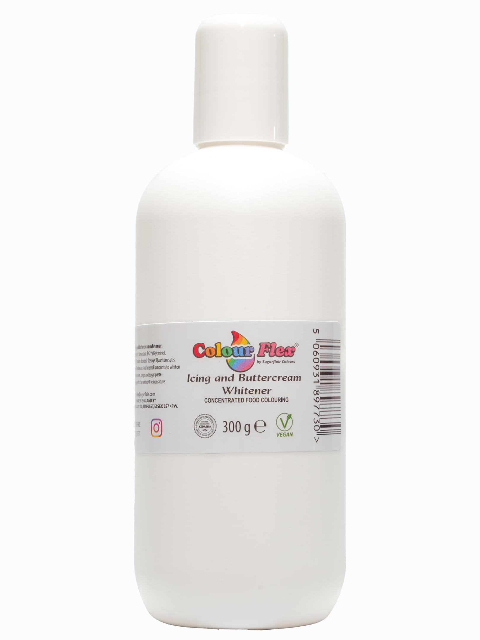 Jolof Store White Food Colouring - Icing Whitener for Buttercream - 300g