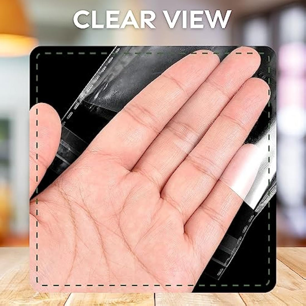 JeeJaan Clear T-Shirt Storage Bags | 100 Pcs Self-Seal 15x20in Poly Bags