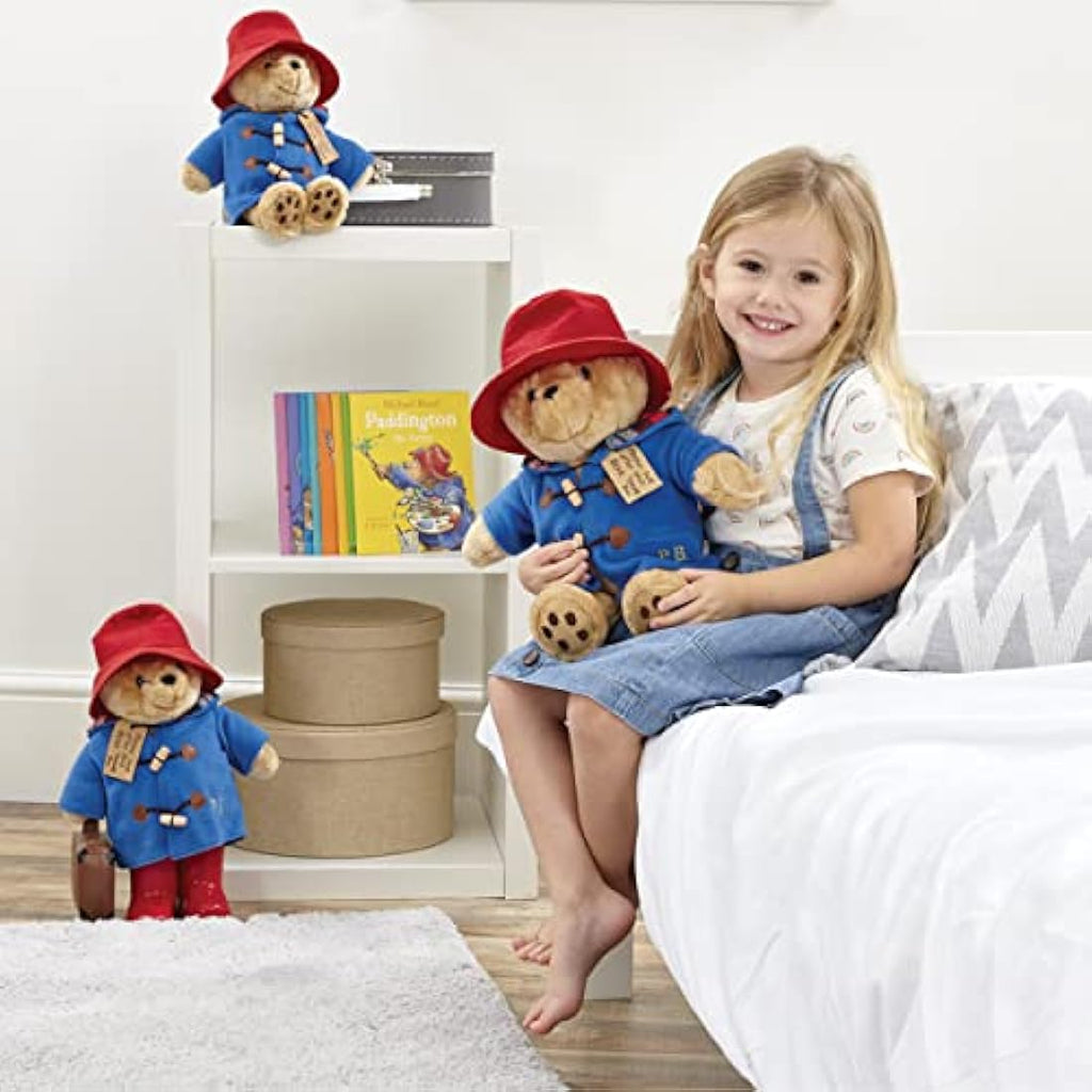 Paddington Bear Classic Cuddly Plush Toy – 30cm Stuffed Animal Bear