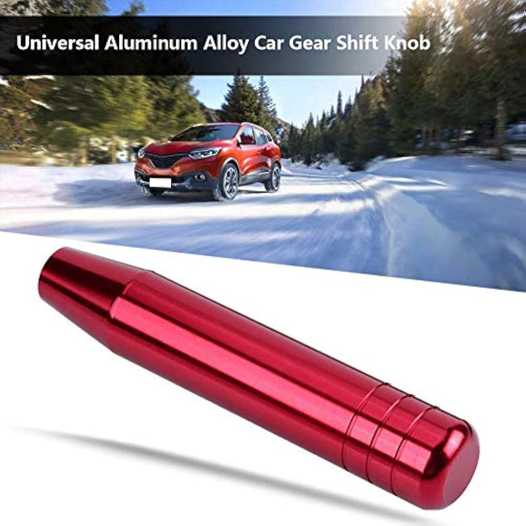 EBTOOLS Universal Manual Gear Shift Knob – 18cm Aluminum Alloy Shifter