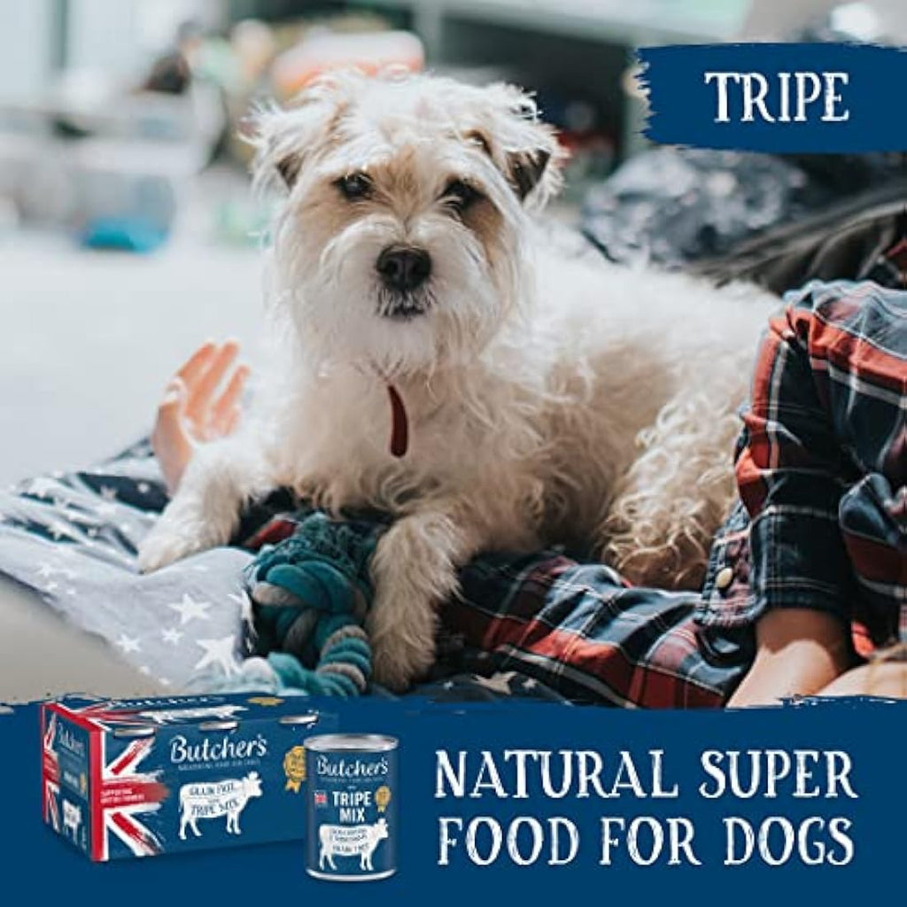 Butcher's Grain Free Wet Dog Food – Tripe Mix 24 x 400g (9.6kg)
