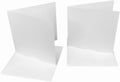 Jolof Store 7x7 Bright White Card Blanks & Envelopes - 300gsm - 50 Pack
