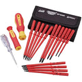 Draper XP1000 18 Piece VDE Insulated Precision Screwdriver Set
