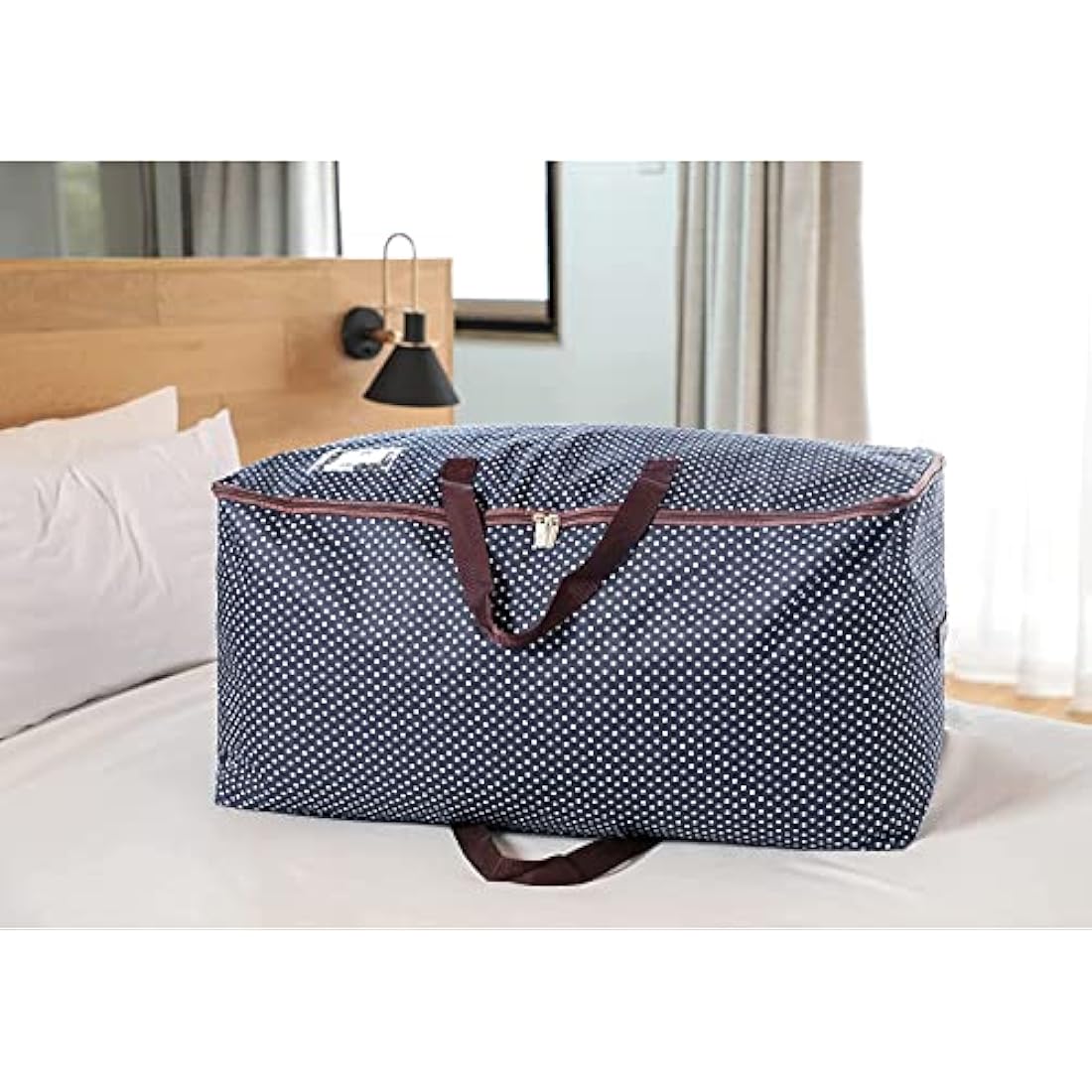 DOKEHOM 105L Large Fabric Storage Bags | 3-Pack Moistureproof Organizers