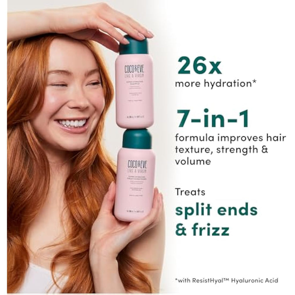 Coco & Eve Like A Virgin Super Hydrating Shampoo & Conditioner Bundle